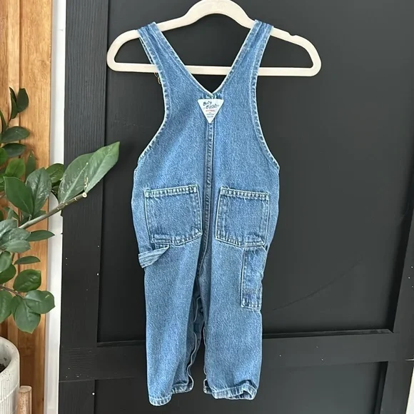 Vintage Baby‎ b gosh Vestbak denim Overall. Size 18mo